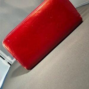 Red LOUIS VUITTON Designer Women's Wallet